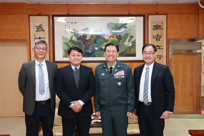 高雄大學、陸軍官校續簽策略聯盟 深化科技教育與國防人才培育合作圖片